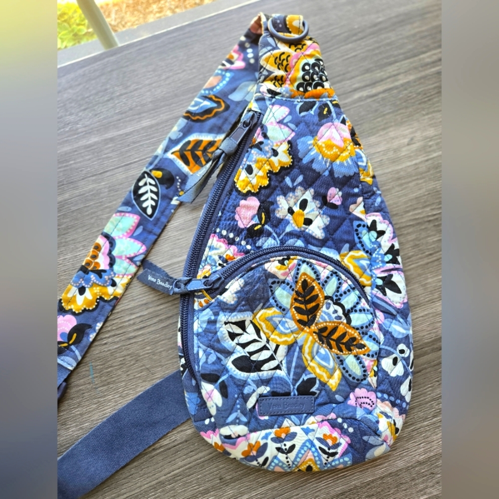 Vera Bradley sling backpack Floral